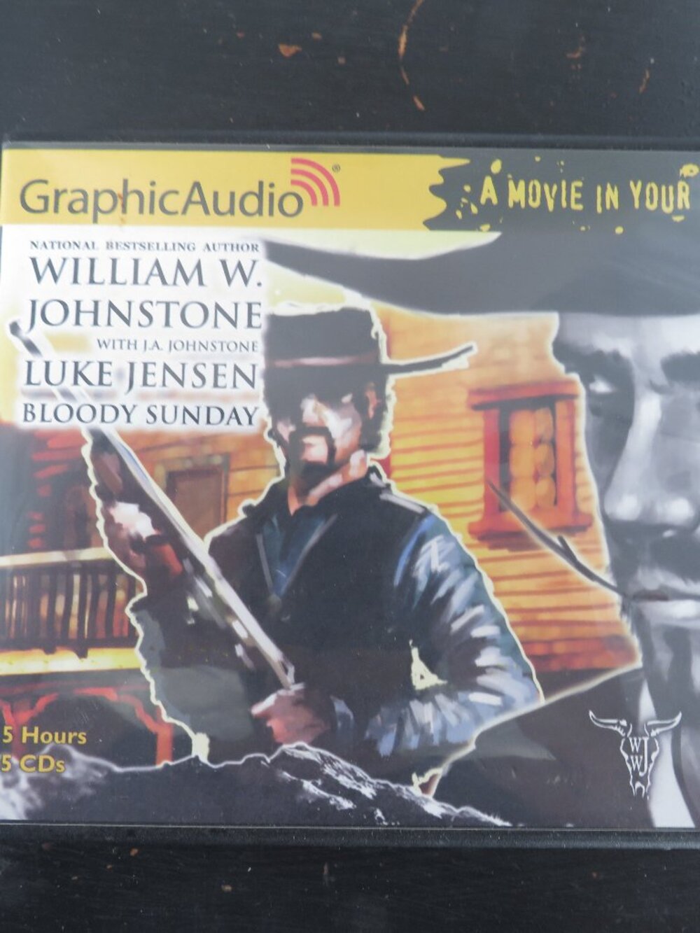 William W Johnstone Luke Jensen Bloody Sunday GraphicAudio Audiobook Set 5 CD